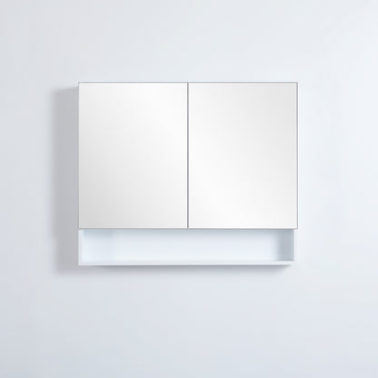 900mmx750mm Fremantle Shaving Cabinet - Matte White