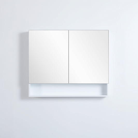 900mmx750mm Fremantle Shaving Cabinet - Matte White
