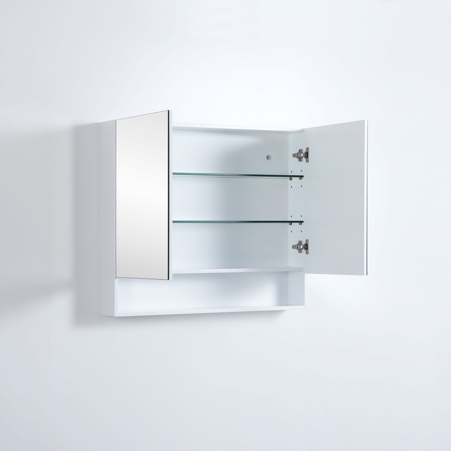 900mmx750mm Fremantle Shaving Cabinet - Matte White