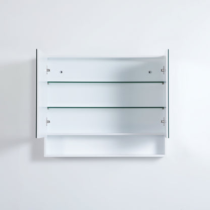 900mmx750mm Fremantle Shaving Cabinet - Matte White