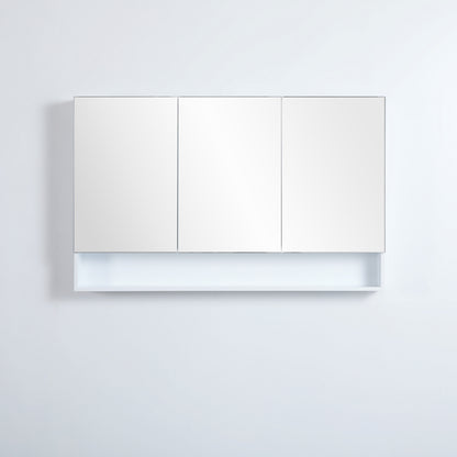 1200mmx750mm Fremantle Shaving Cabinet - Matte White
