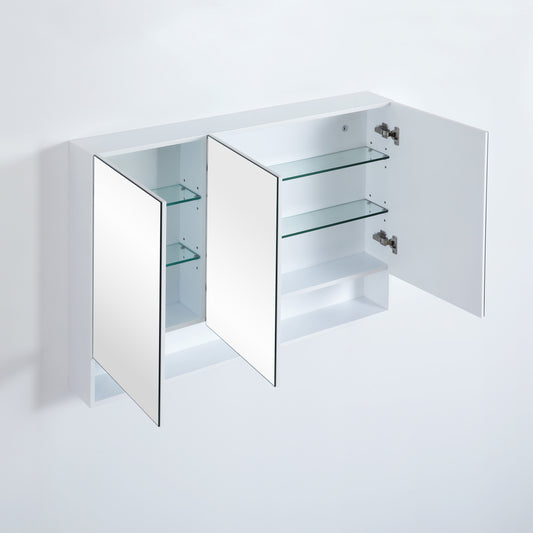 1200mmx750mm Fremantle Shaving Cabinet - Matte White