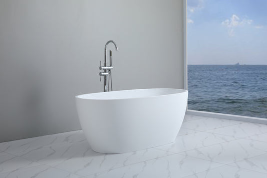 1700mm Freestanding Bathtub - Gloss White