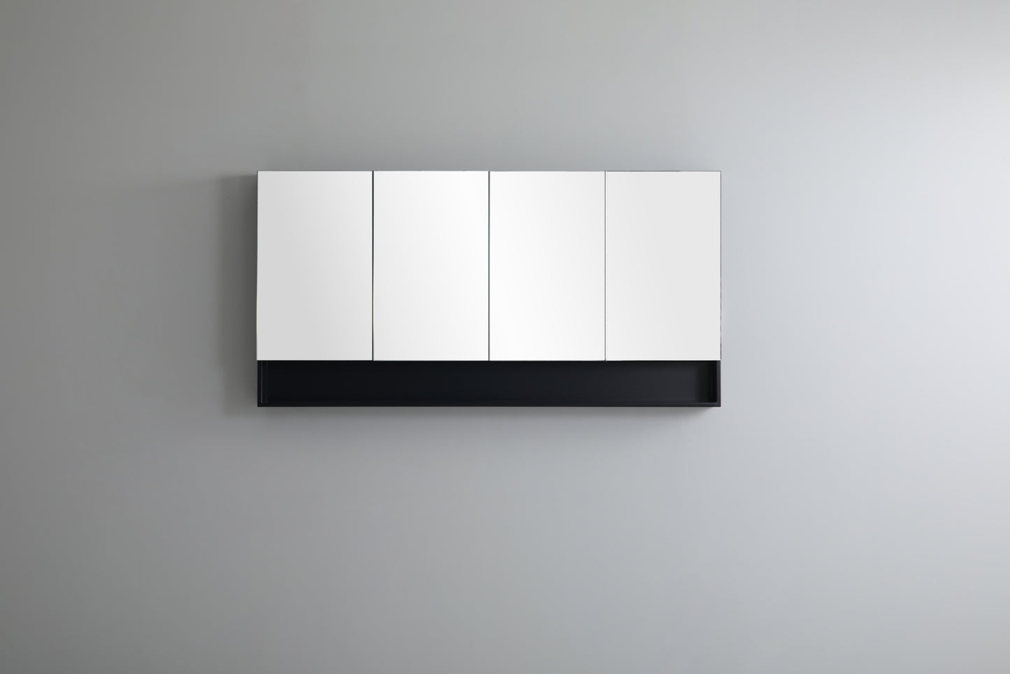 1500mmx750mm Fremantle Shaving Cabinet - Matte Black