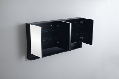 1500mmx750mm Fremantle Shaving Cabinet - Matte Black