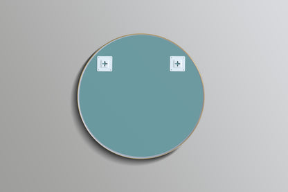 700mm Luna Aluminum Framed Mirror - Gun Metal