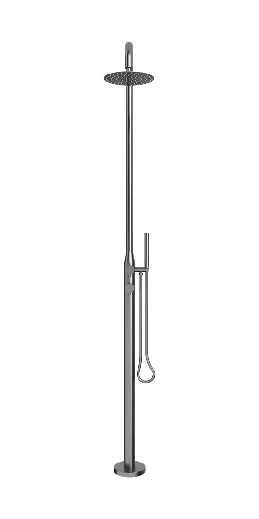 Lamezia Marine Grade Outdoor Shower - Gunmetal