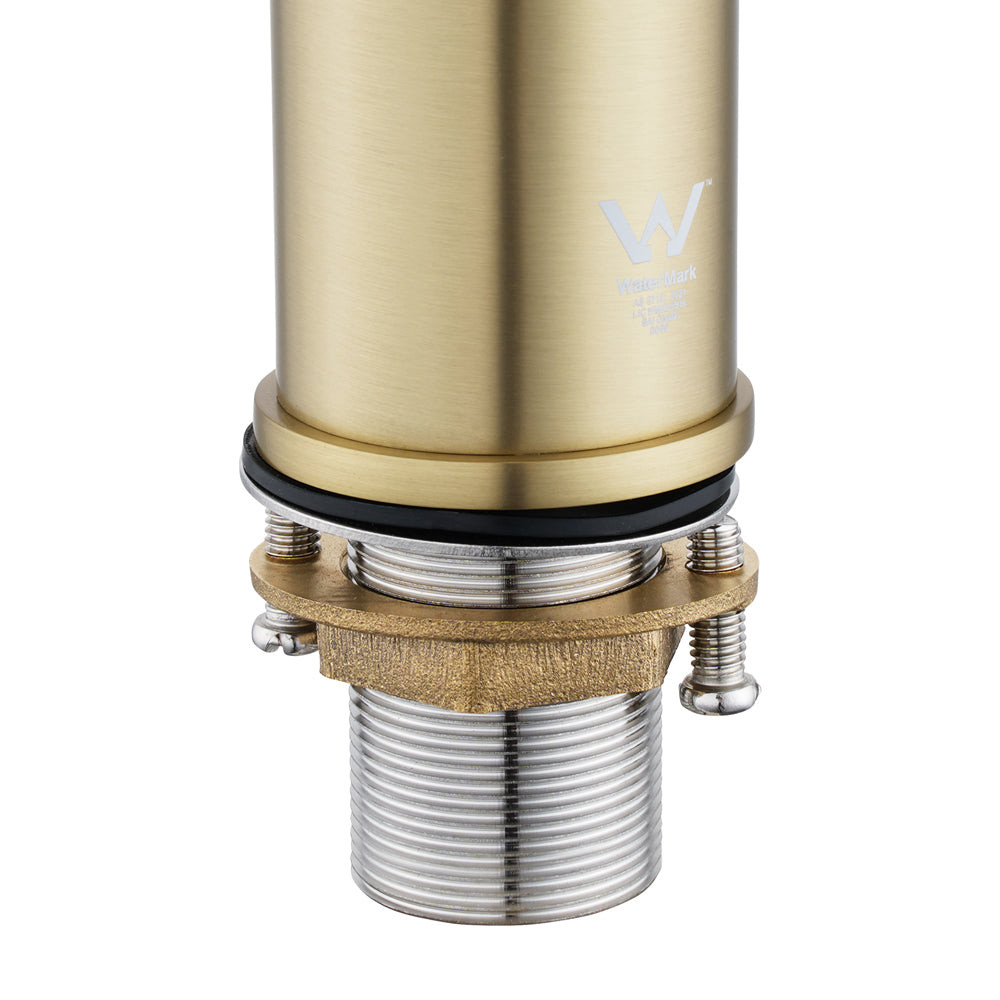 VOG Series Light Brushed Brass Tall Basin Mixer