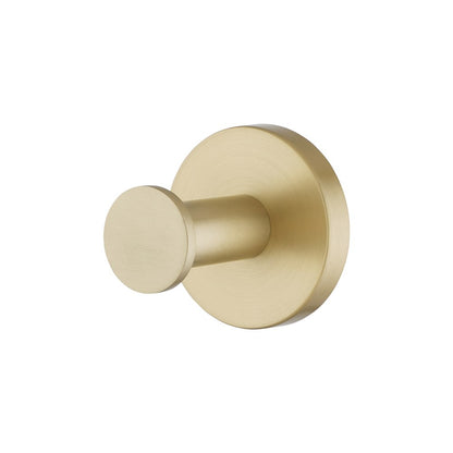 LUCID PIN Series Light Brushed Brass Robe Hook