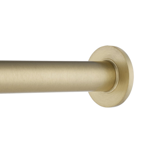 LUCID PIN Series Light Brushed Brass Toilet Paper Roll Holder