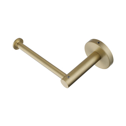 LUCID PIN Series Light Brushed Brass Toilet Paper Roll Holder