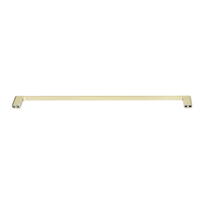 VOG Series Light Brushed Brass Single Towel Rail 800mm