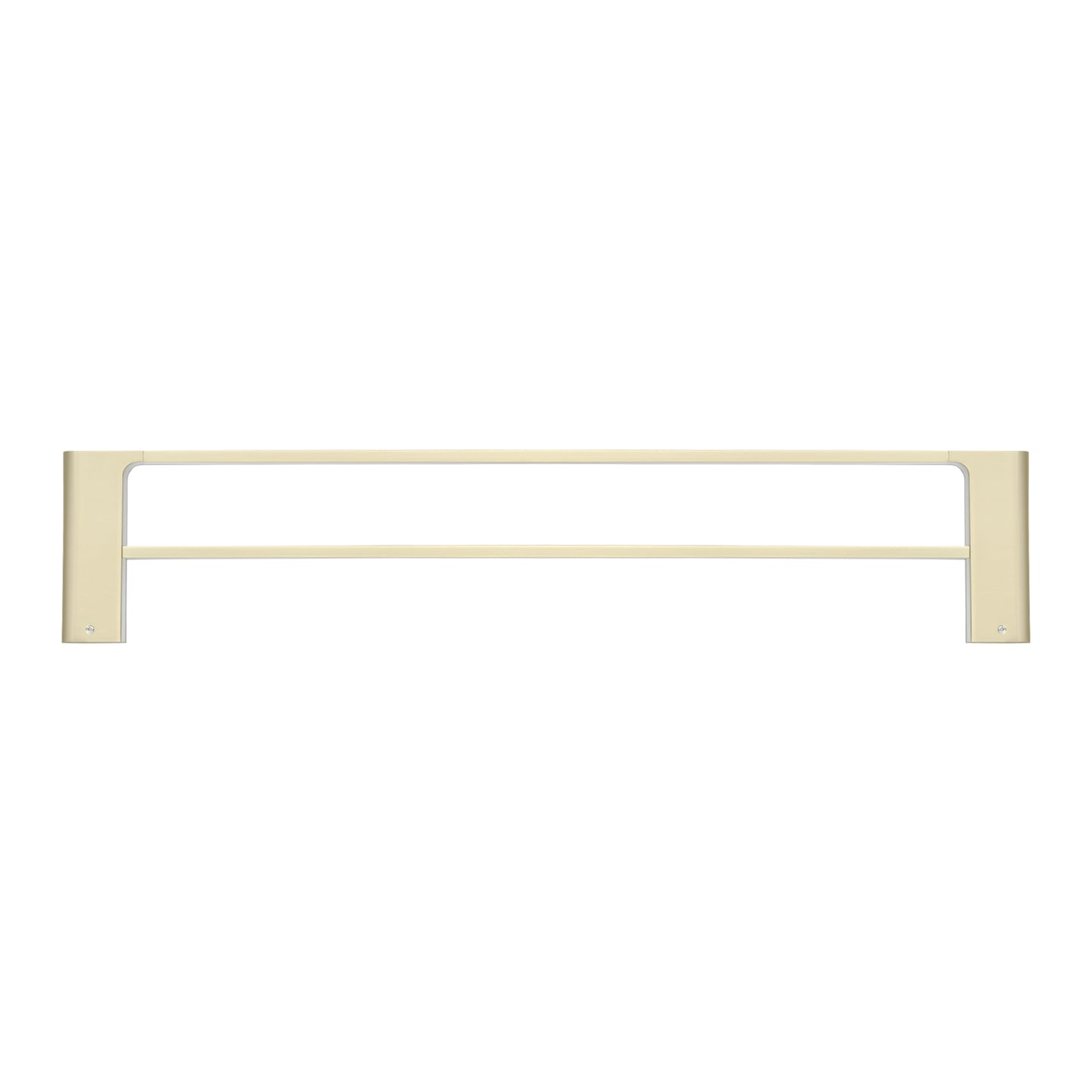 VOG Series Light Brushed Brass Double Towel Rail 600mm