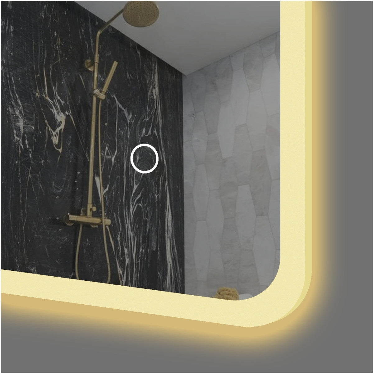 Backlit LED Frameless Mirror LDE - 1500x800mm