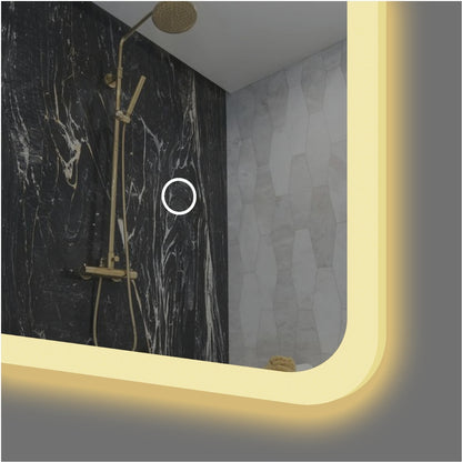 Backlit LED Frameless Mirror LDE - 1500x800mm