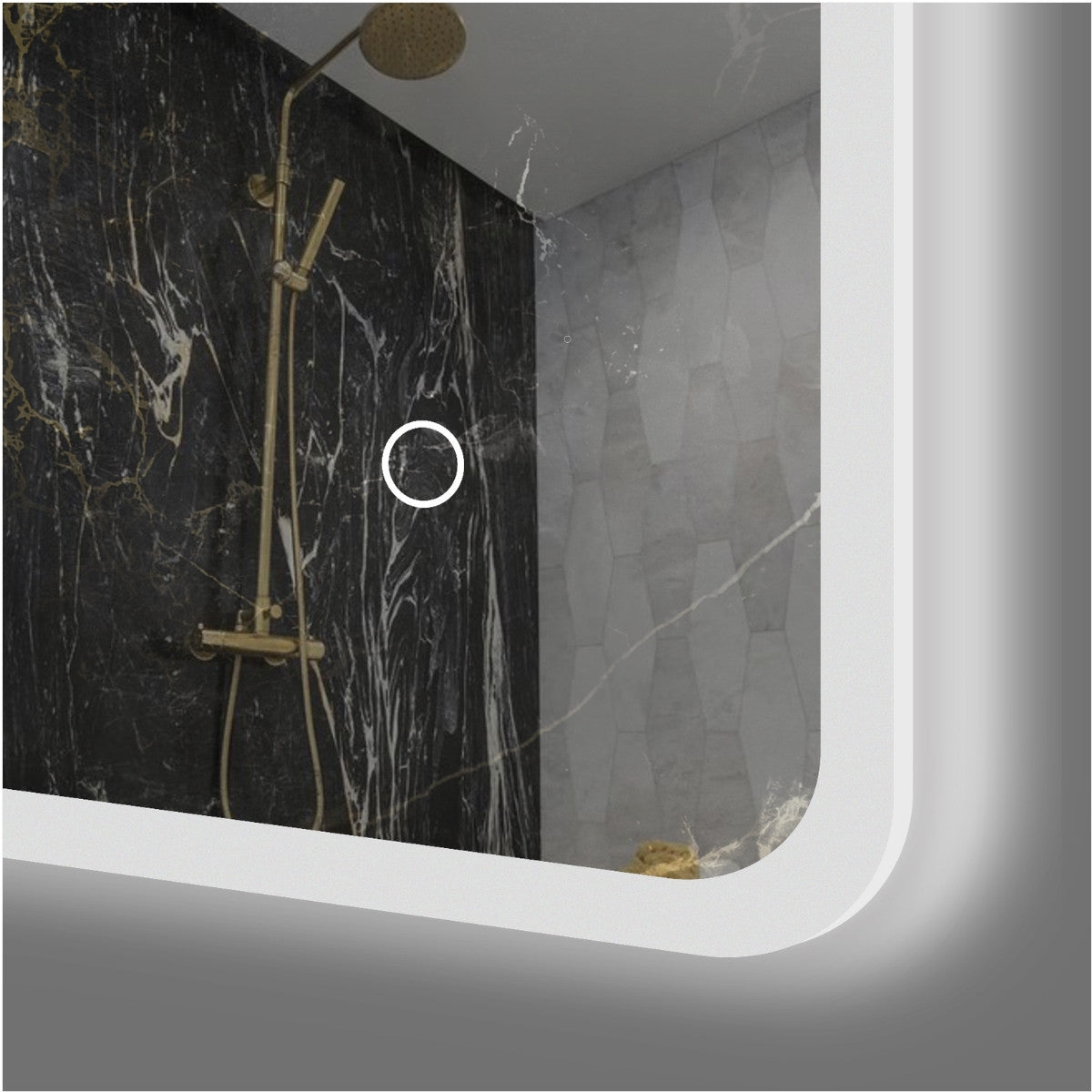 Backlit LED Frameless Mirror LDE - 1500x800mm