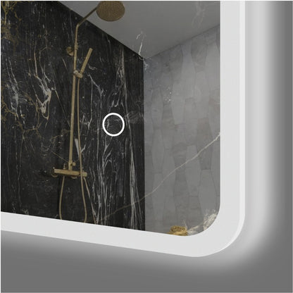 Backlit LED Frameless Mirror LDE - 1500x800mm