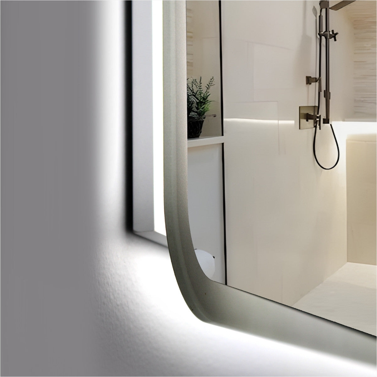 Backlit LED Frameless Mirror LDE - 1500x800mm