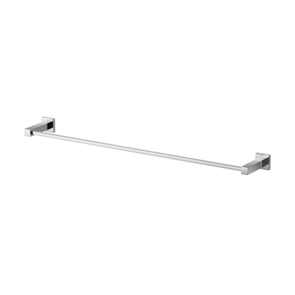 Lauren Elite Single Towel Rail - Chrome