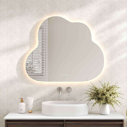 700×1000mm LED Cloud Mirror | LED-70100-C