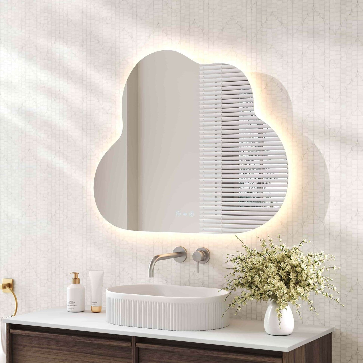 700×1000mm LED Cloud Mirror | LED-70100-C