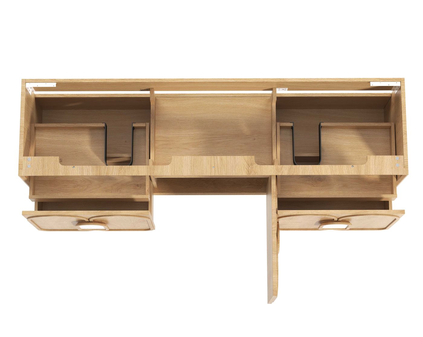 1800mm Laguna Mark II Woodland Oak Freestanding Vanity Cabinet with Legs