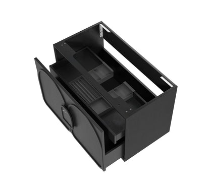 900mm Laguna Mark II Black Oak Freestanding Vanity Cabinet with Legs