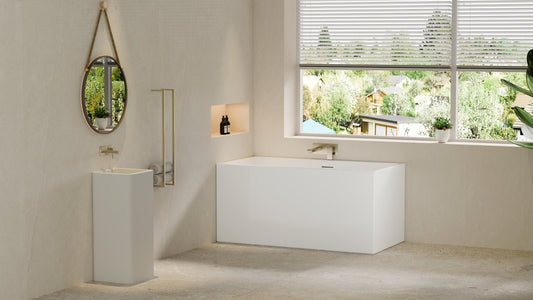 Crete Multifit Overflow Free Standing Bath