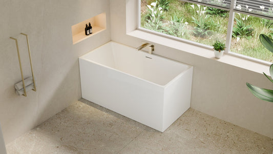Crete Multifit Overflow Free Standing Bath