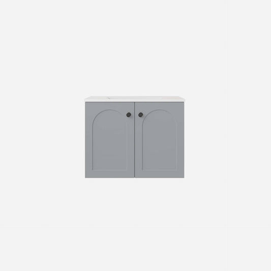600mm Chester Federation wall hung PVC
  Cabinet - Matte Grey - LK-FC64W-GY