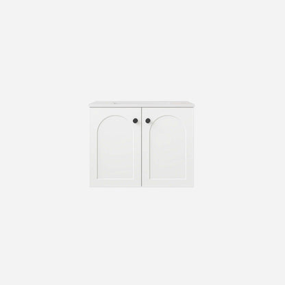 600mm Chester Federation wall hung PVC
  Cabinet - Matte White - LK-FC64W-MW