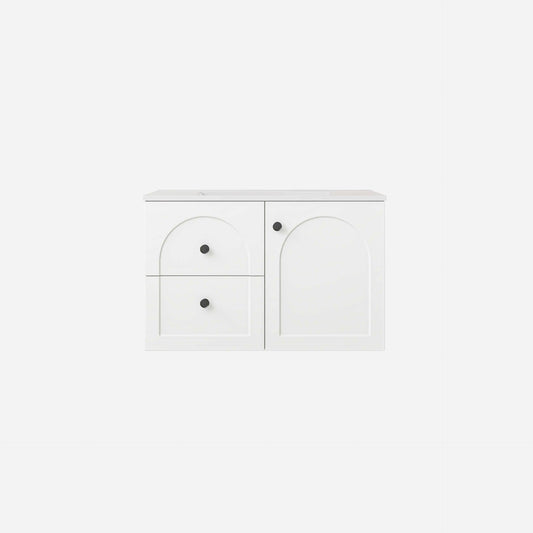 750mm Chester Federation wall hung PVC
  Cabinet - Matte White - LK-FC74LW-MW