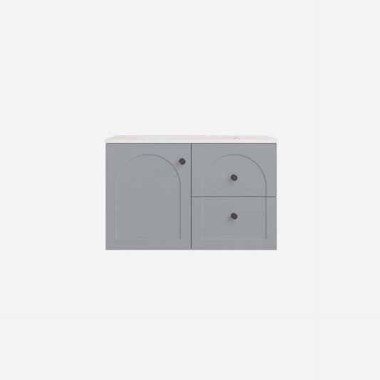 750mm Chester Federation wall hung PVC
  Cabinet - Matte Grey - LK-FC74RW-GY