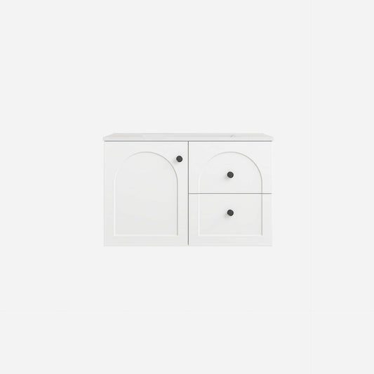 750mm Chester Federation wall hung PVC
  Cabinet - Matte White - LK-FC74RW-MW