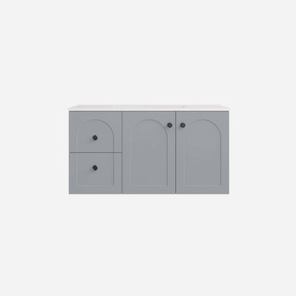 900mm Chester Federation wall hung PVC
  Cabinet - Matte Grey - LK-FC94LW-GY