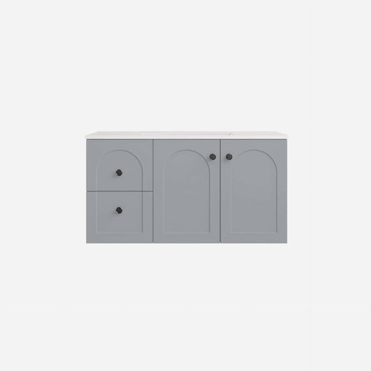 900mm Chester Federation wall hung PVC
  Cabinet - Matte Grey - LK-FC94LW-GY