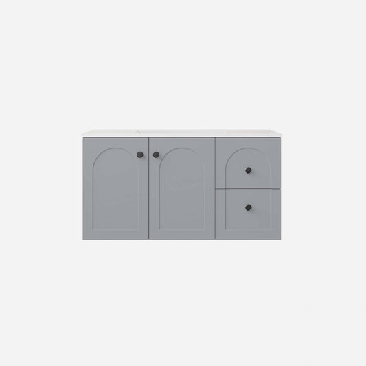 900mm Chester Federation wall hung PVC
  Cabinet - Matte Grey - LK-FC94RW-GY