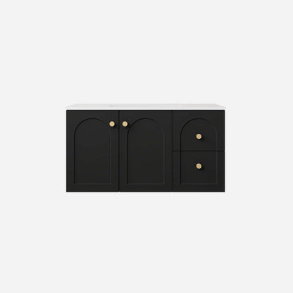900mm Chester Federation wall hung PVC
  Cabinet - Matte Black - LK-FC94RW-MB