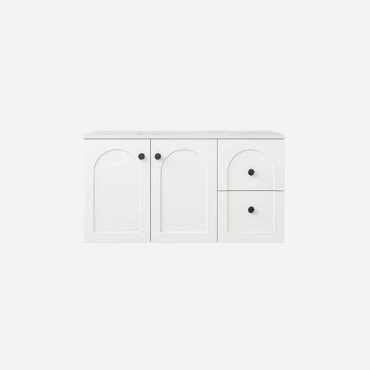 900mm Chester Federation wall hung PVC
  Cabinet - Matte White - LK-FC94RW-MW