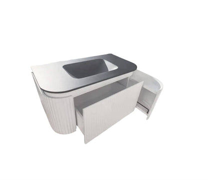 Estella Modern Wall Hung Vanity PVC Cabinet