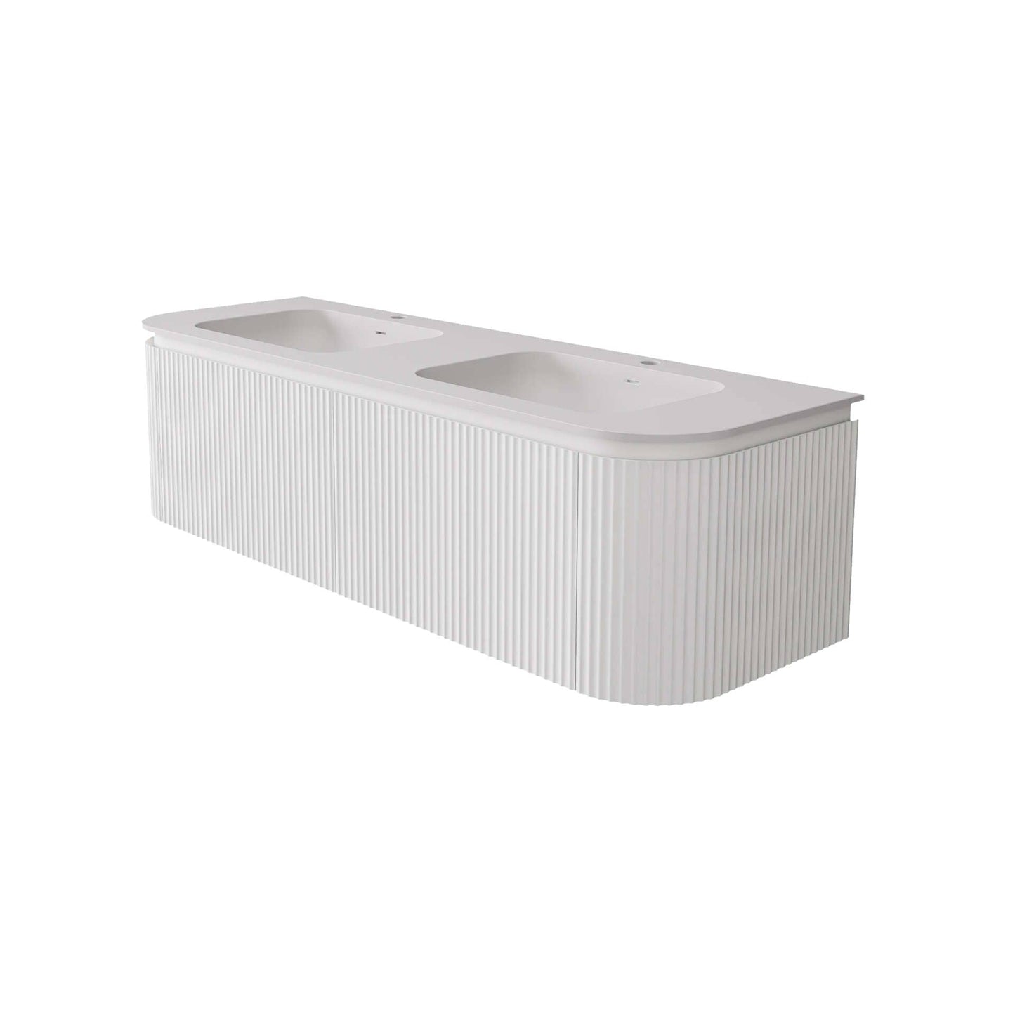 Estella Modern Wall Hung Vanity PVC Cabinet