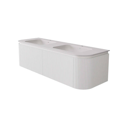 Estella Modern Wall Hung Vanity PVC Cabinet