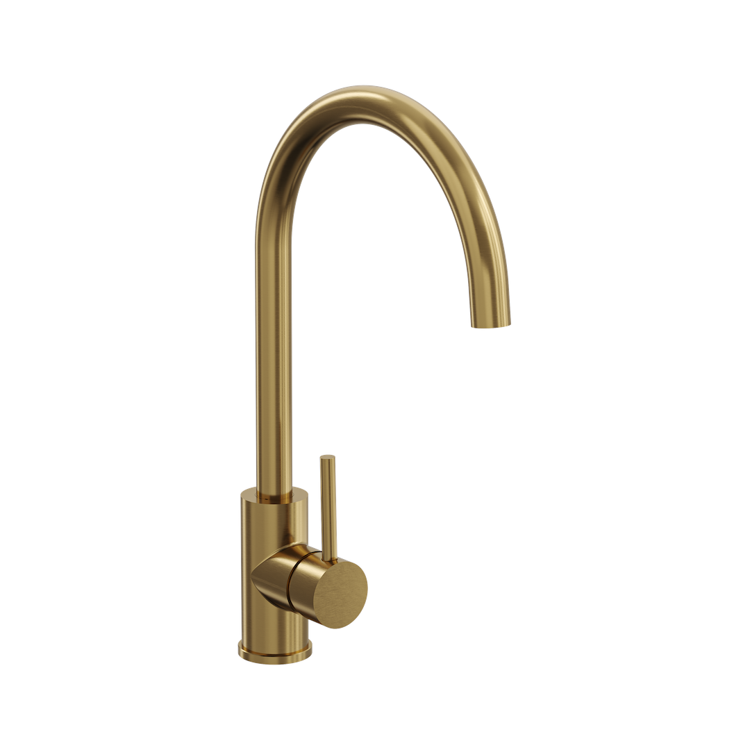 Louis S2 Sink Mixer Eco - Brushed Brass