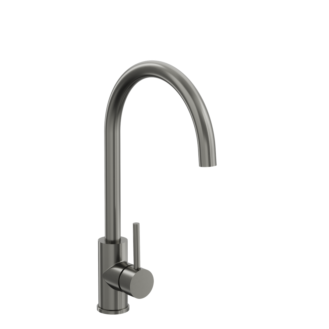 Louis S2 Sink Mixer Eco - Gunmetal