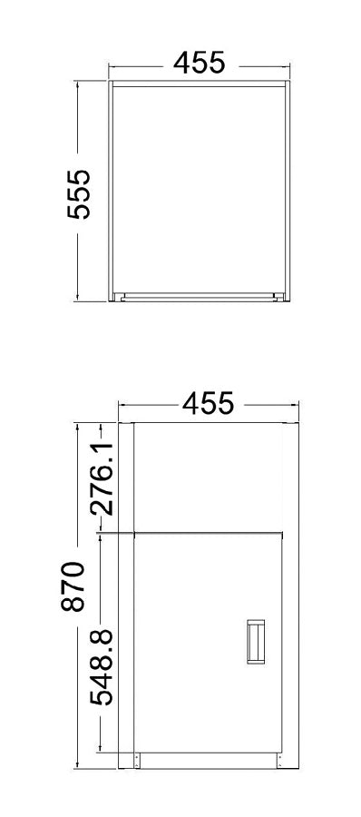 Stainless Steel Laundry Tub 455