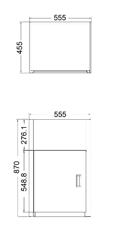 Stainless Steel Laundry Tub 455