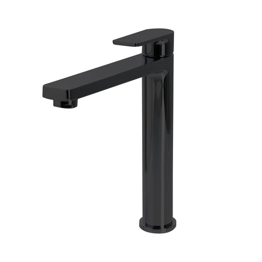 The GABE Hi-Rise Basin Mixer - Matte Black