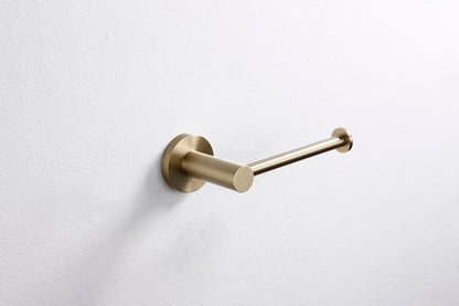 Lux S2 Toilet Roll Holder - Brushed Brass