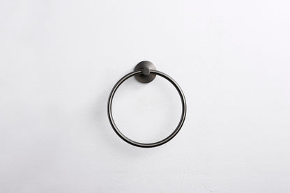 Lux S2 Towel Ring - Gunmetal