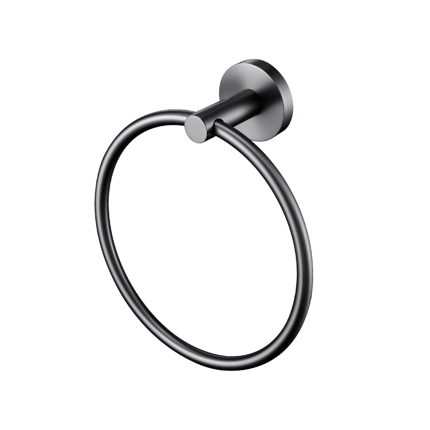 Lux S2 Towel Ring - Gunmetal